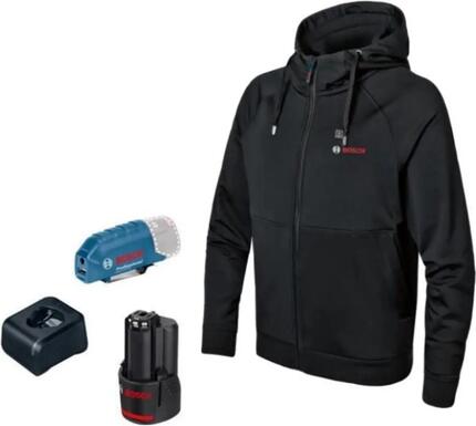 Veste chauffante Bosch GHH kit 12V+18V à 3 zones