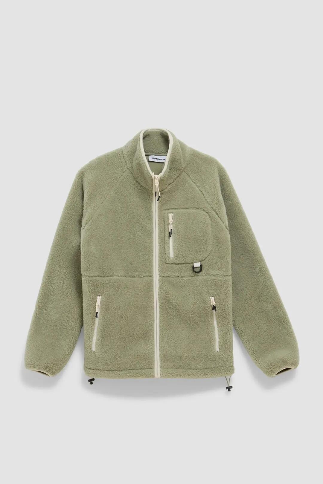 Chaqueta Polar Blue Banana Core Sage 4/4