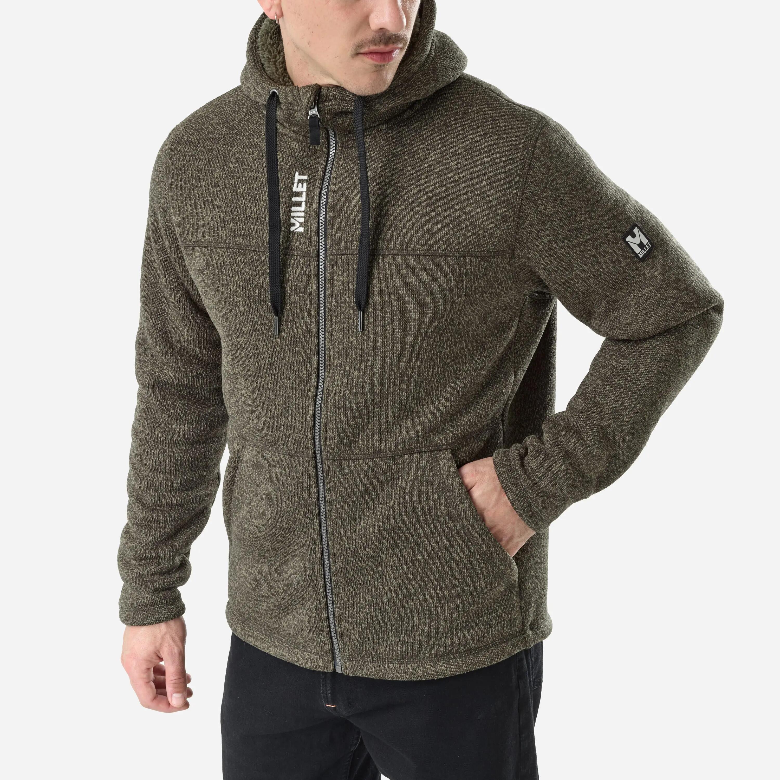 Herren Urbaner Look Fleecejacke  CHAMONIX KNITWARM 4/5