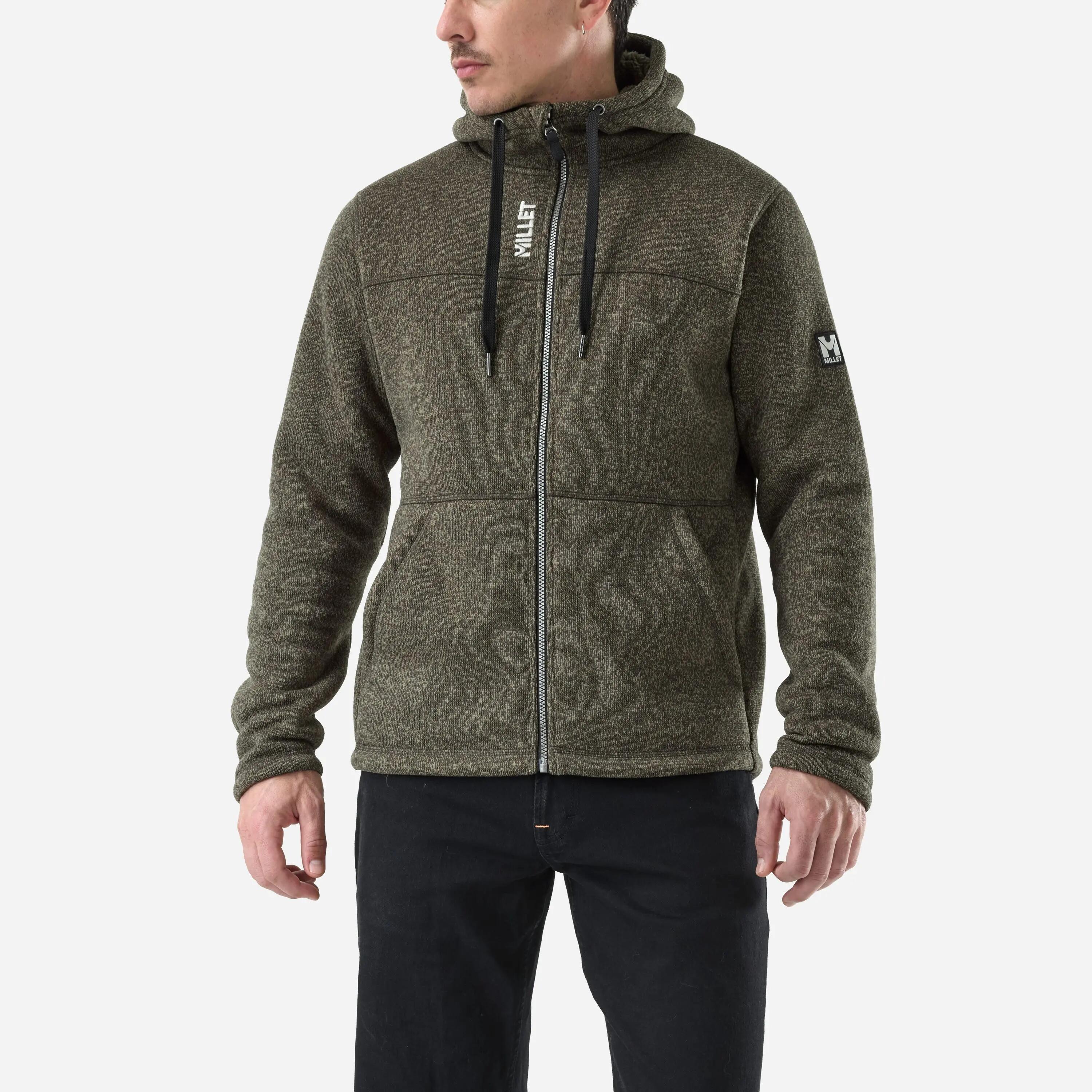 Herren Urbaner Look Fleecejacke  CHAMONIX KNITWARM 2/5