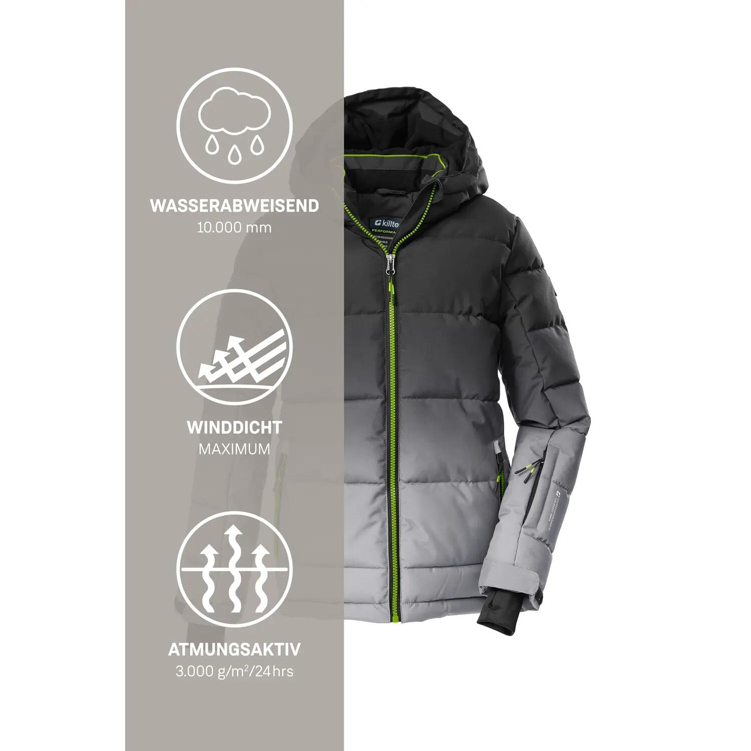 Jungen, Kinder Ski-Steppjacke KSW 382 BYS QLTD JCKT 6/7