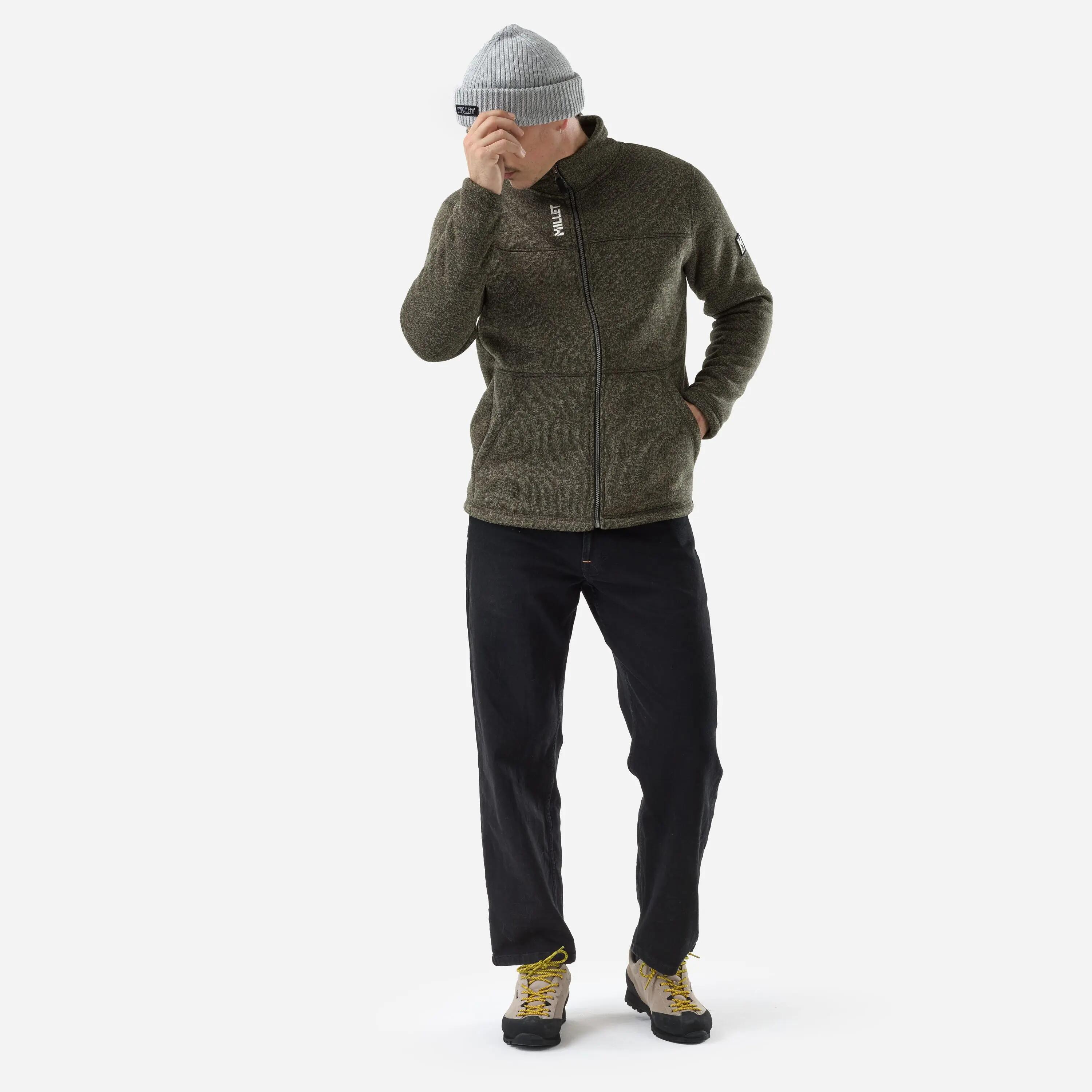 Herren Urbaner Look Fleecejacke  CHAMONIX KNITWARM 2/5