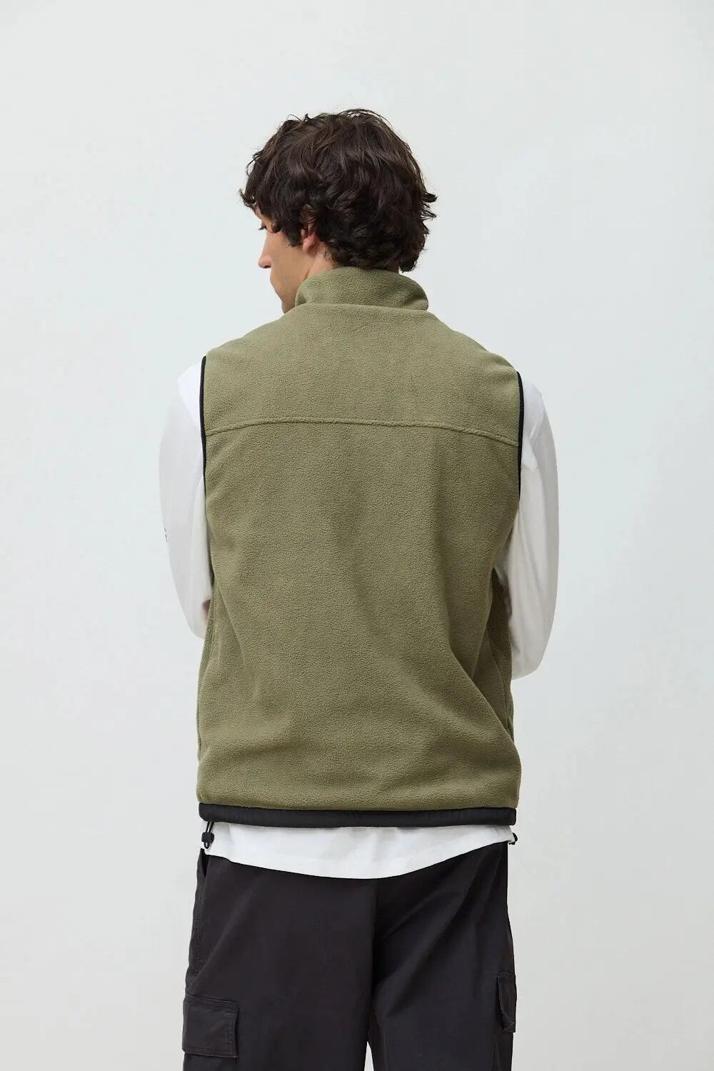 Chaleco Polar Blue Banana Rope Olive Green 2/4