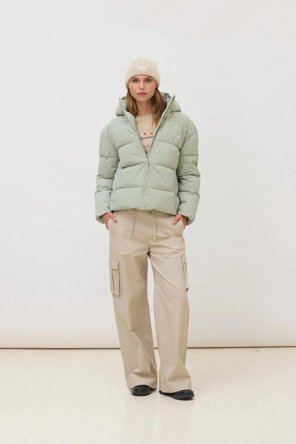 Puffer de Mujer Blue Banana Ice Sage 3/4