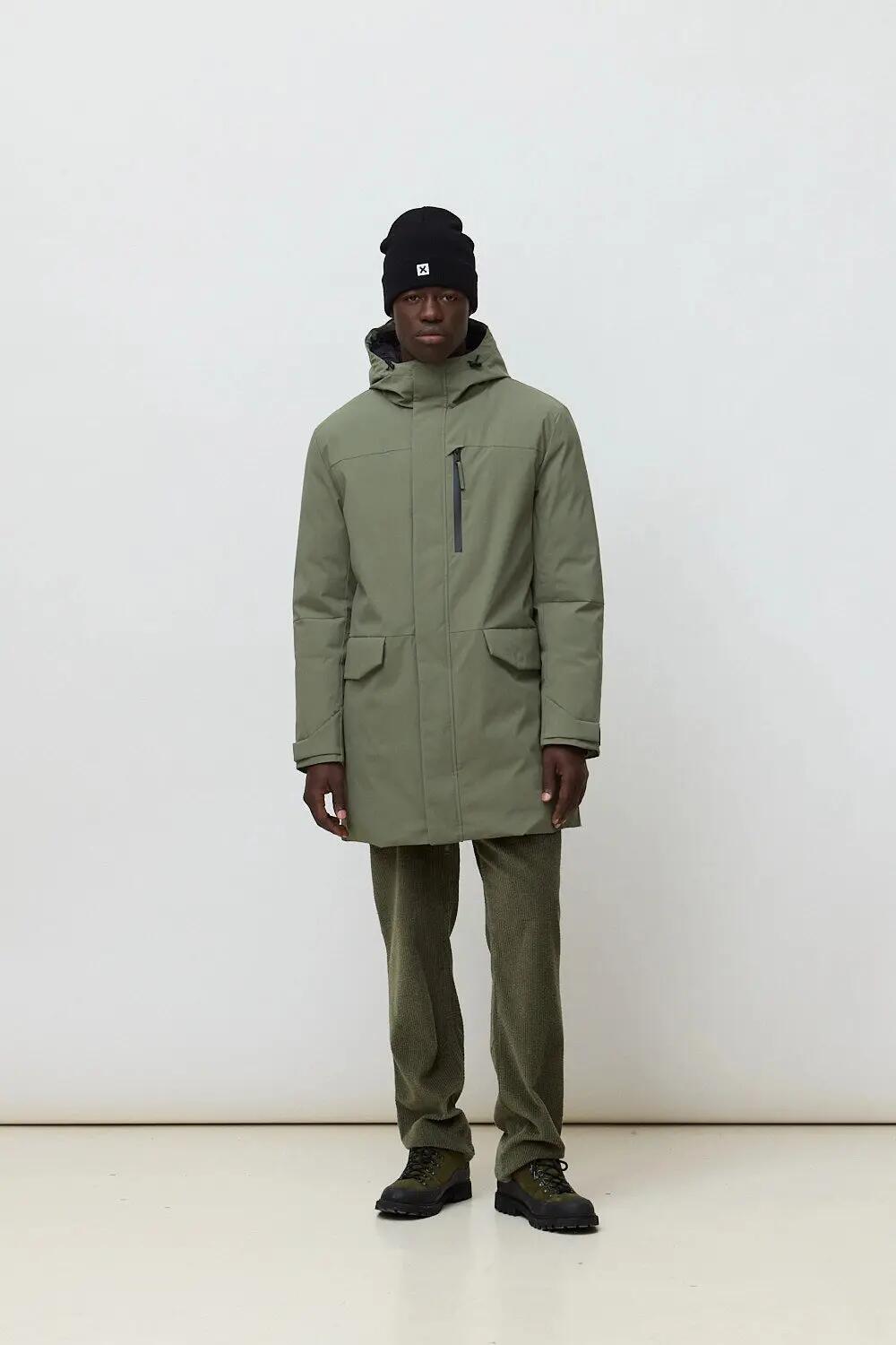 Parka Blue Banana Abyss Olive Green 3/4