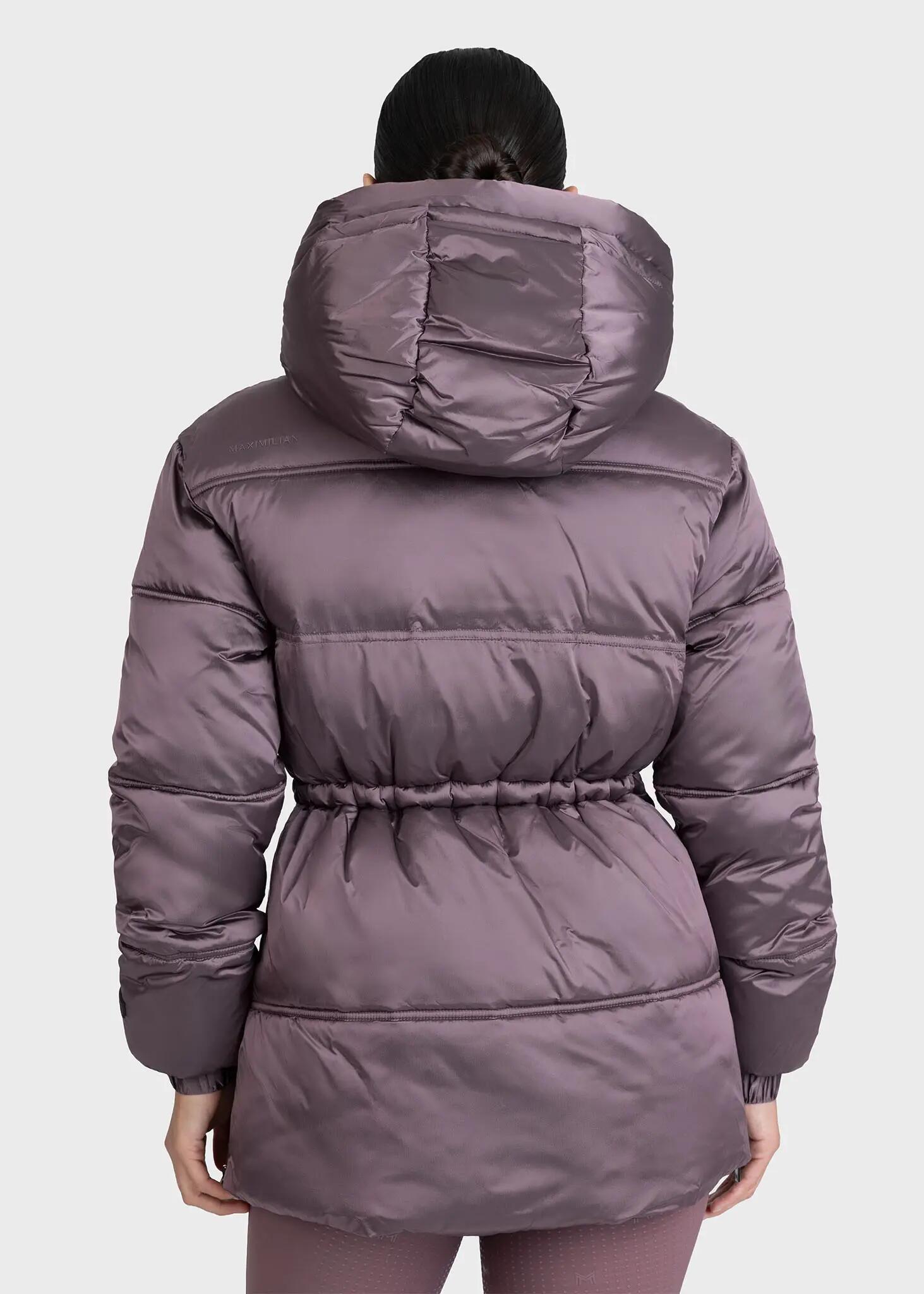Abrigo Acolchado Mujer Equitación Maximilian Aspen Brezo 3/5