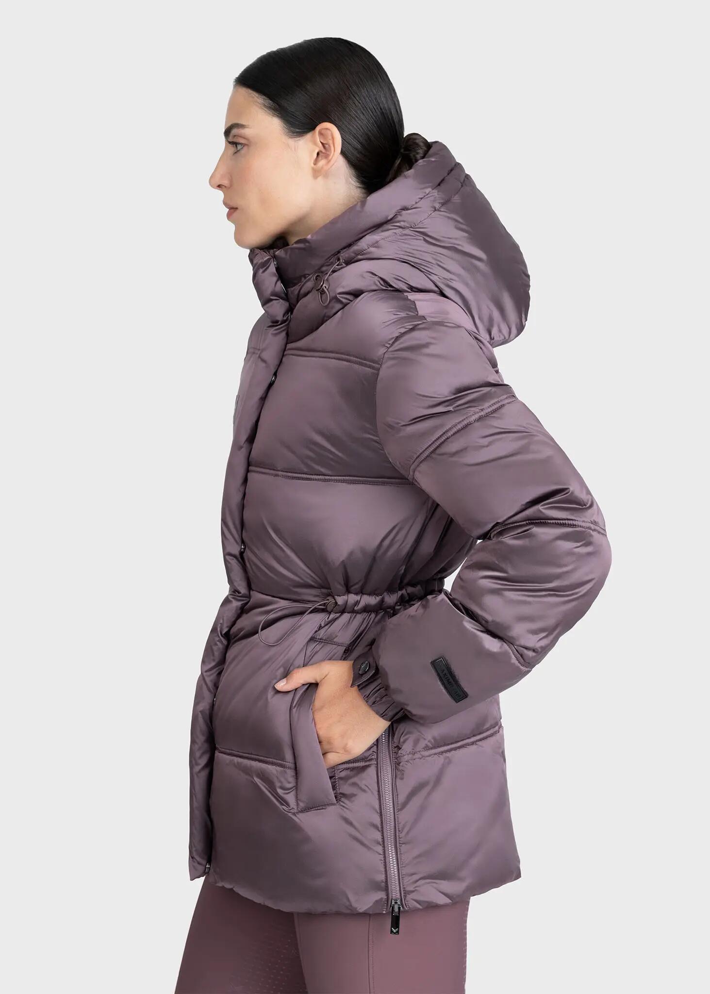 Abrigo Acolchado Mujer Equitación Maximilian Aspen Brezo 2/5