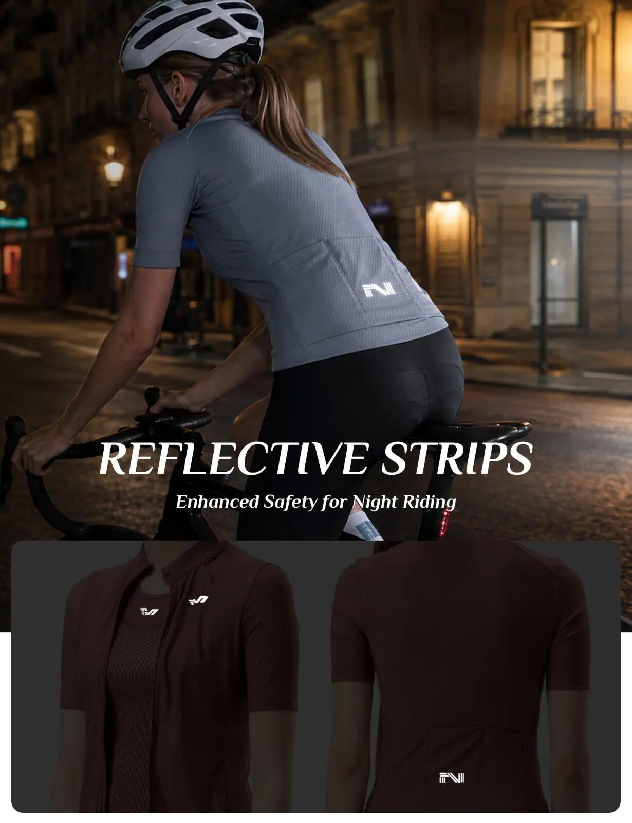 TVI 2-in-1 Kurzarm Fahrradjacke Damen 7/8