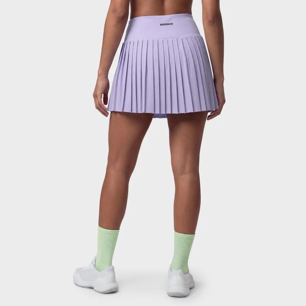 Women Padel ’s skort Lagrima-W Lavender Lavender 6/7
