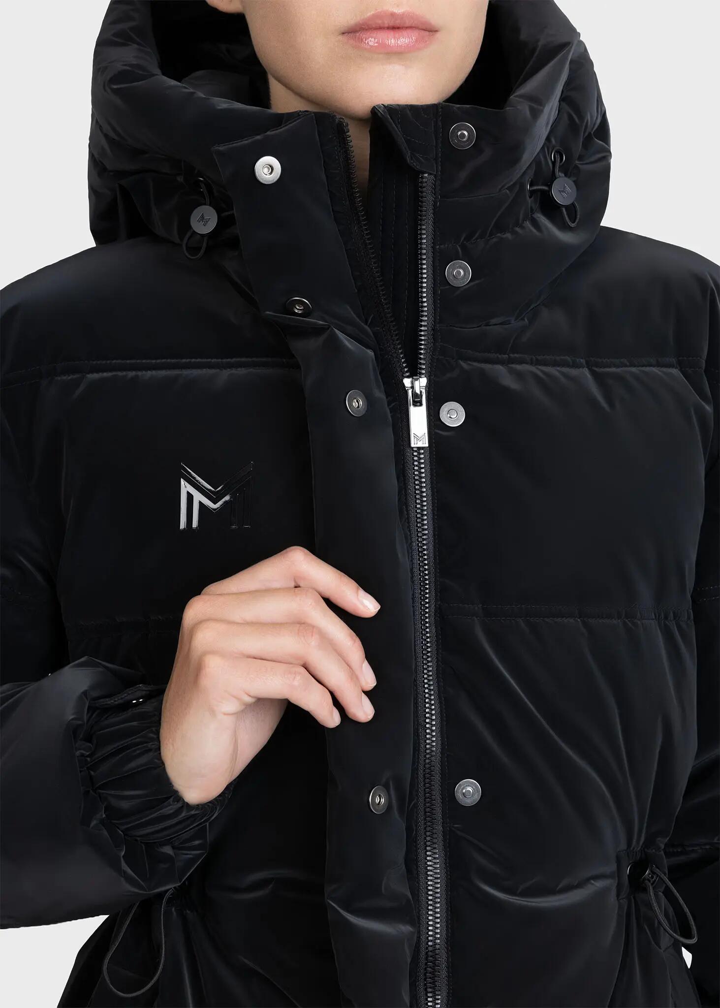 Abrigo Acolchado Mujer Equitación Maximilian Aspen Negro 4/5