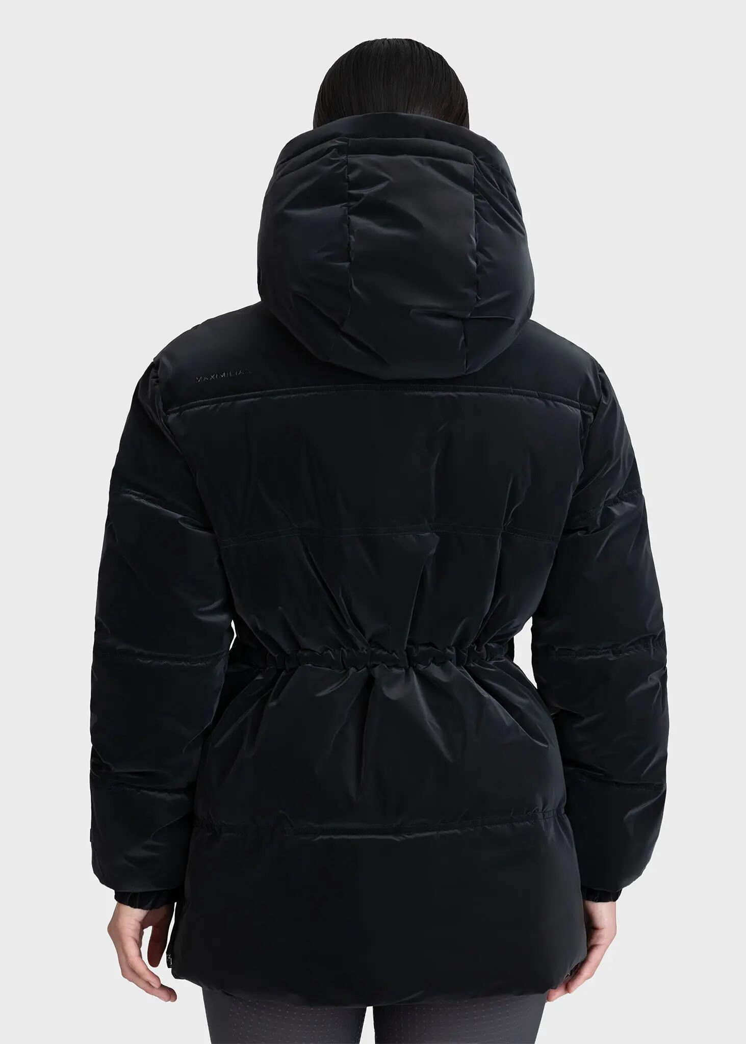Abrigo Acolchado Mujer Equitación Maximilian Aspen Negro 3/5