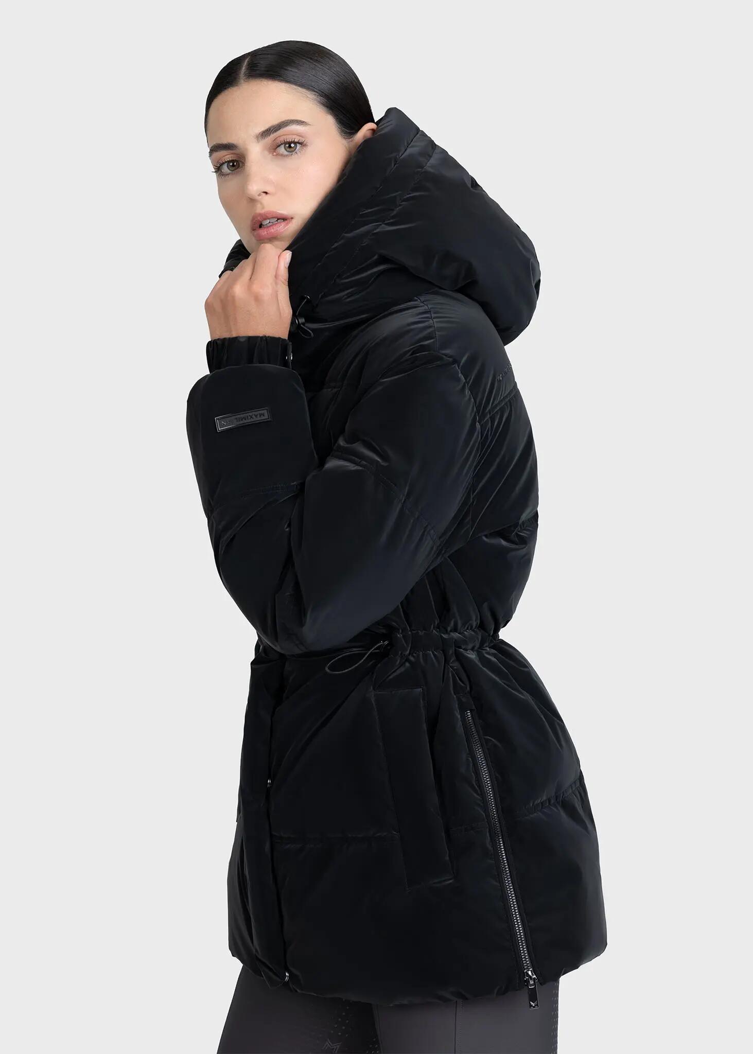 Abrigo Acolchado Mujer Equitación Maximilian Aspen Negro 2/5