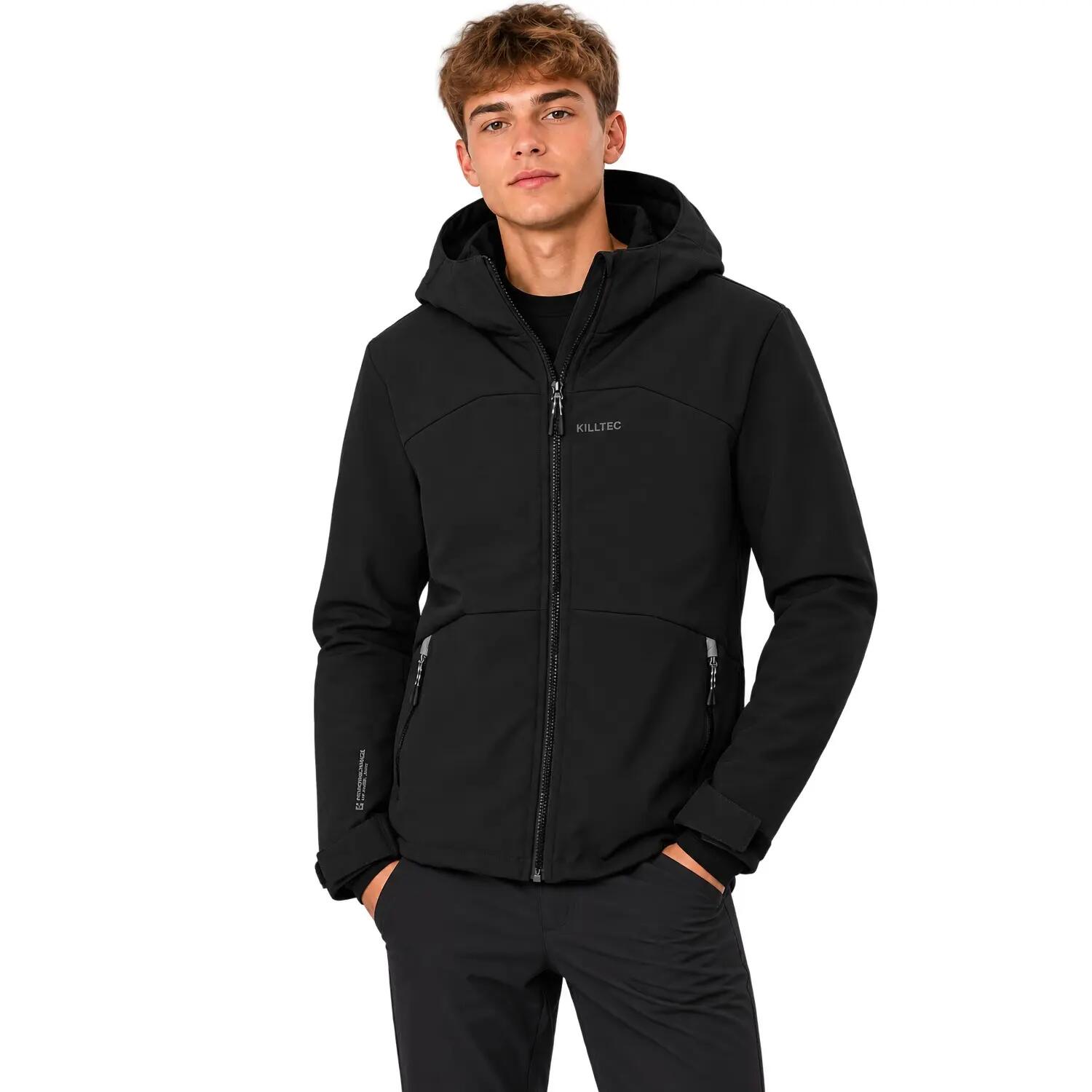 Killtec Softshelljacke Kinder mit Kapuze 3/5