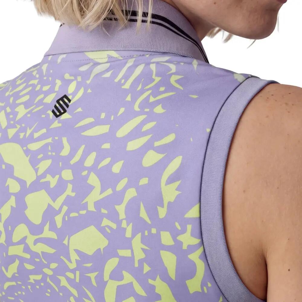 Robe de padel avec short intégré femme Diamante-W Earthline Lavande 4/8