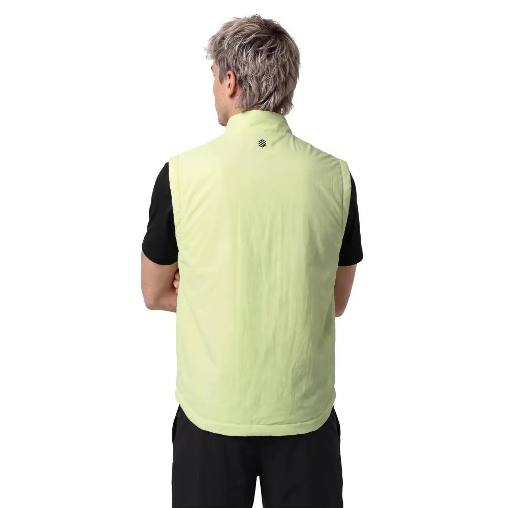 Gilet de padel matelassé homme Wall Lime Vert Citron 2/8
