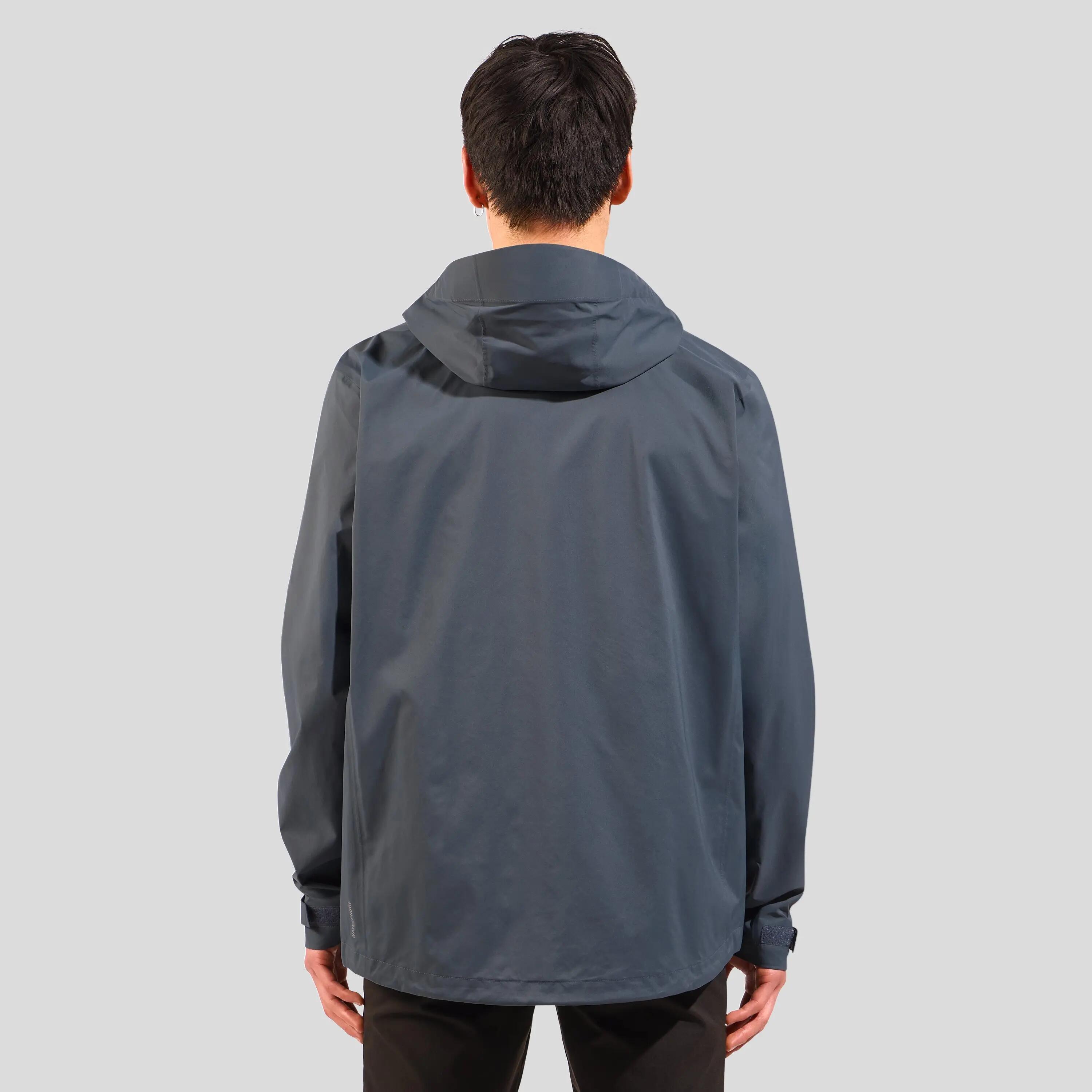 Veste imperméable Odlo Aegis 2.5L Gris/Vert 2/8