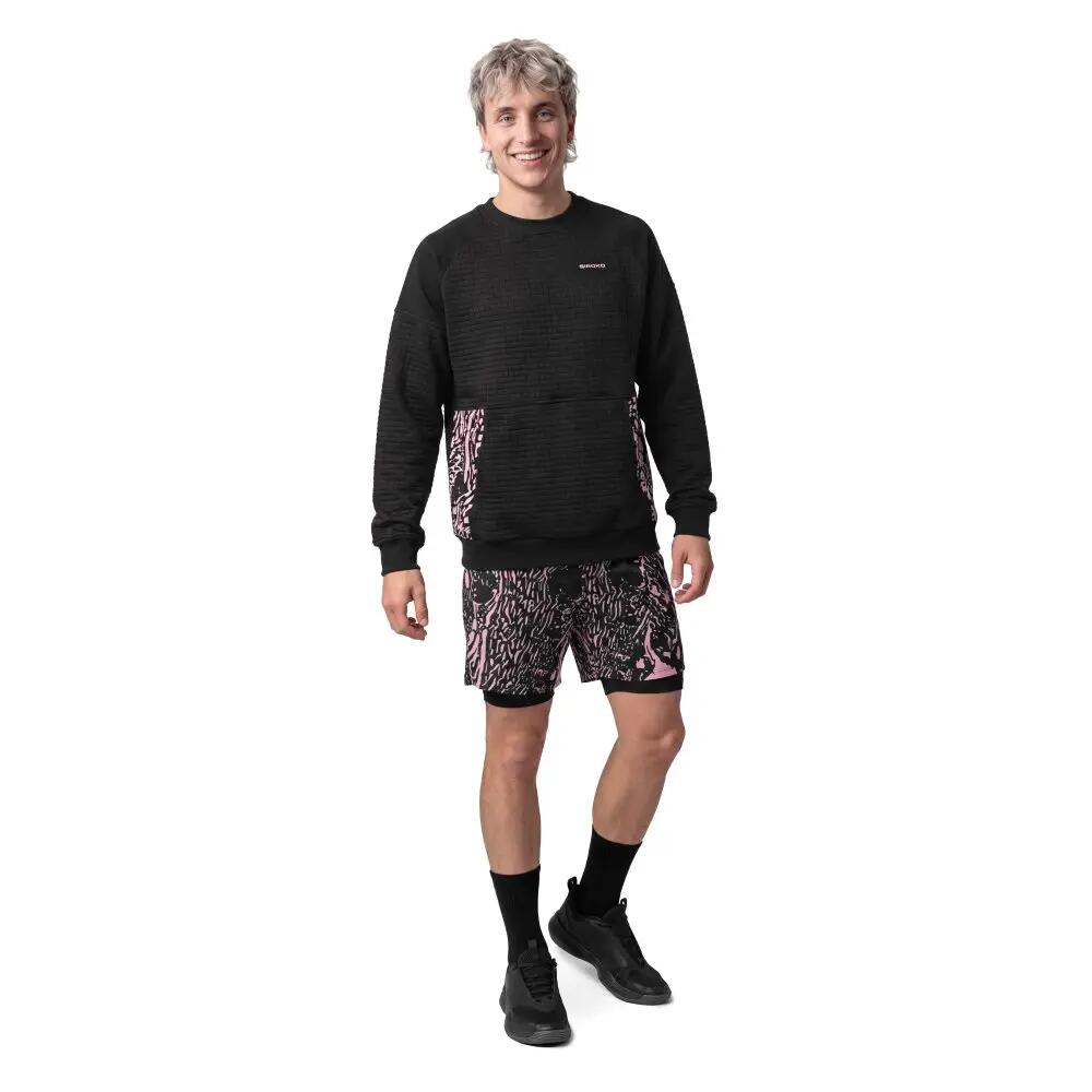 Heren Padel sweatshirt Chiquita Black Zwart 3/8