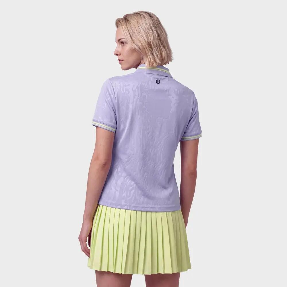 Women Padel ’s short-sleeve polo shirt Acapulco-W Lavender Lavender 6/8