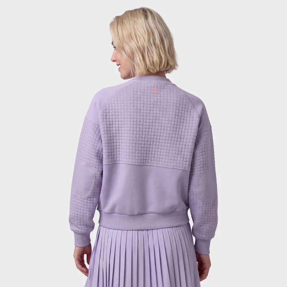 Sweat de padel femme Chiquita-W Lavender Lavande 6/8