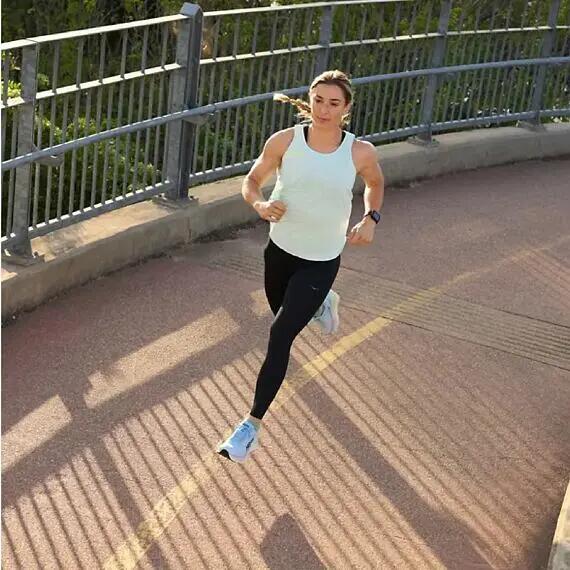 Chaussures de course HOKA Gaviota 5 Stabilité Bleu 6/6