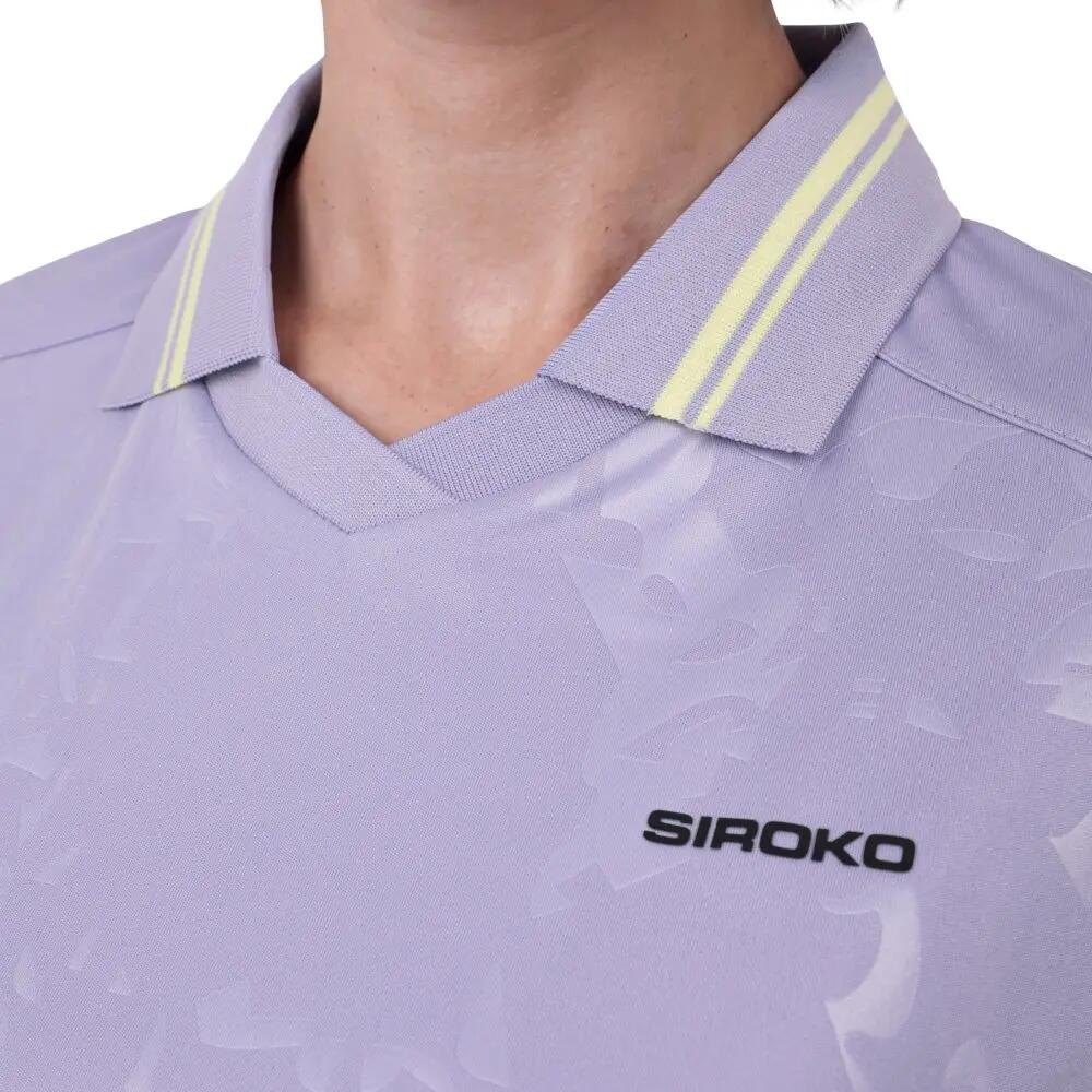 Women Padel ’s short-sleeve polo shirt Acapulco-W Lavender Lavender 4/8