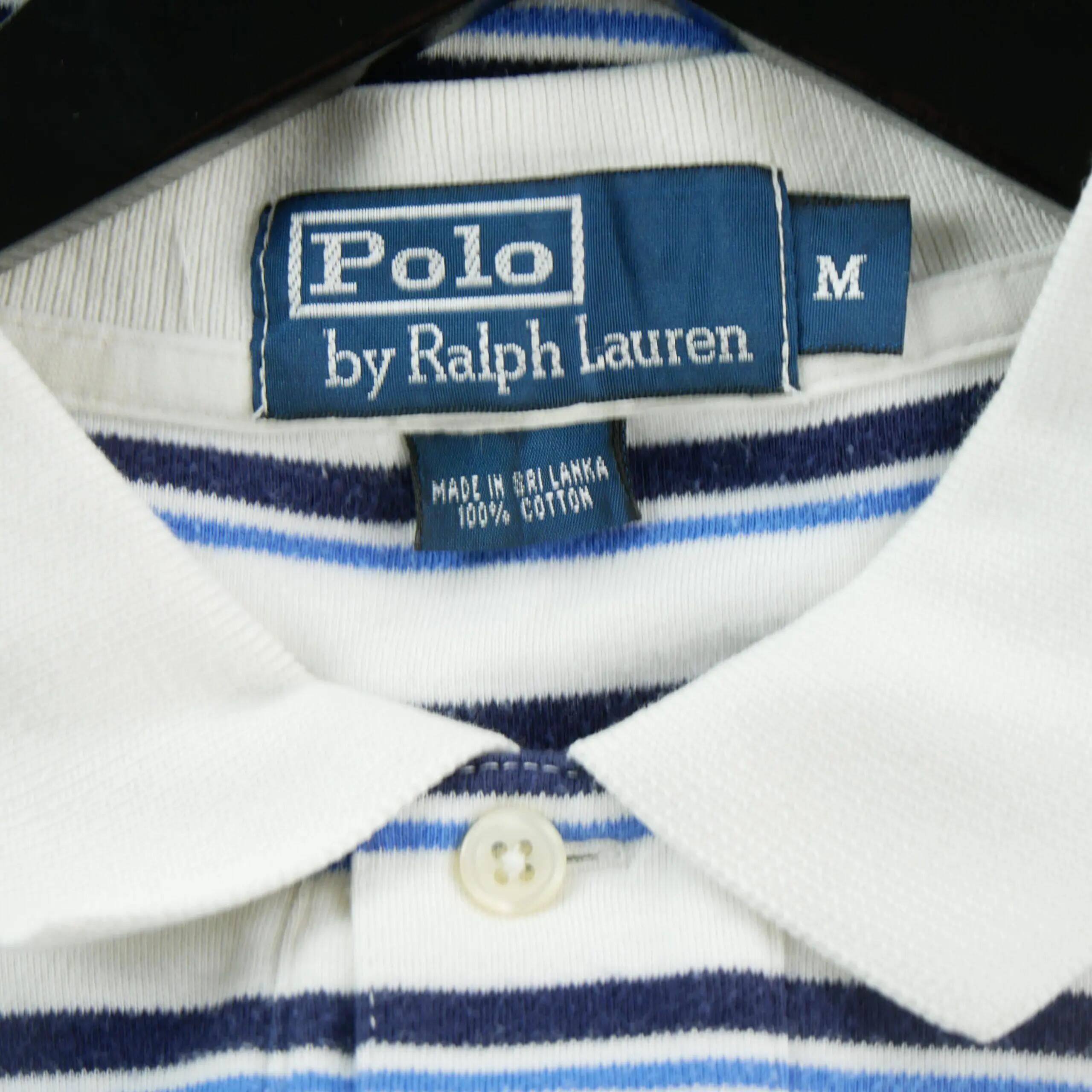 Segunda Vida - Polo hombre Poney brodé 100% coton - Bueno 6/6