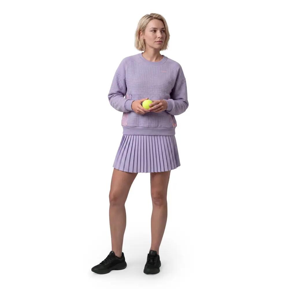 Sweat de padel femme Chiquita-W Lavender Lavande 3/8