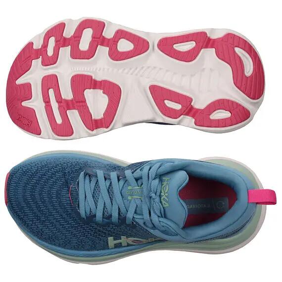 Chaussures de course HOKA Gaviota 5 Stabilité Bleu 3/6
