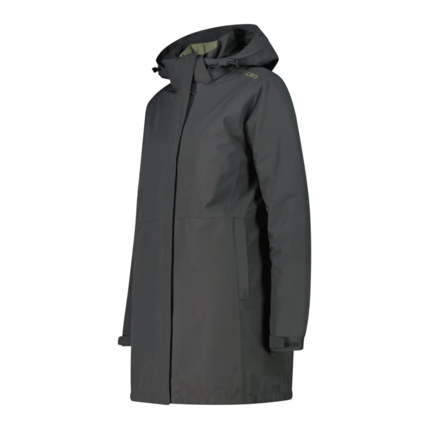 CMP Damen Parka Woman Zip Hood Detachable Inn 36Z2026D 3/6