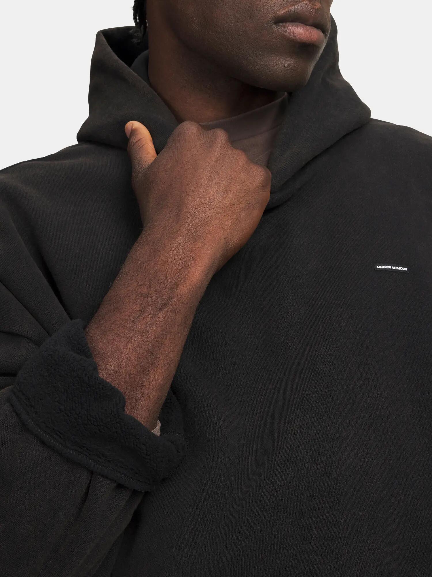 Férfi Under Armour UA Icon HW Flc Washed Hoodie pulóver 3/3