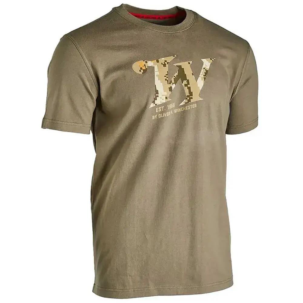 T-shirt Homme Springer Winchester® Kaki - 100% Coton 180g/m² 2/5
