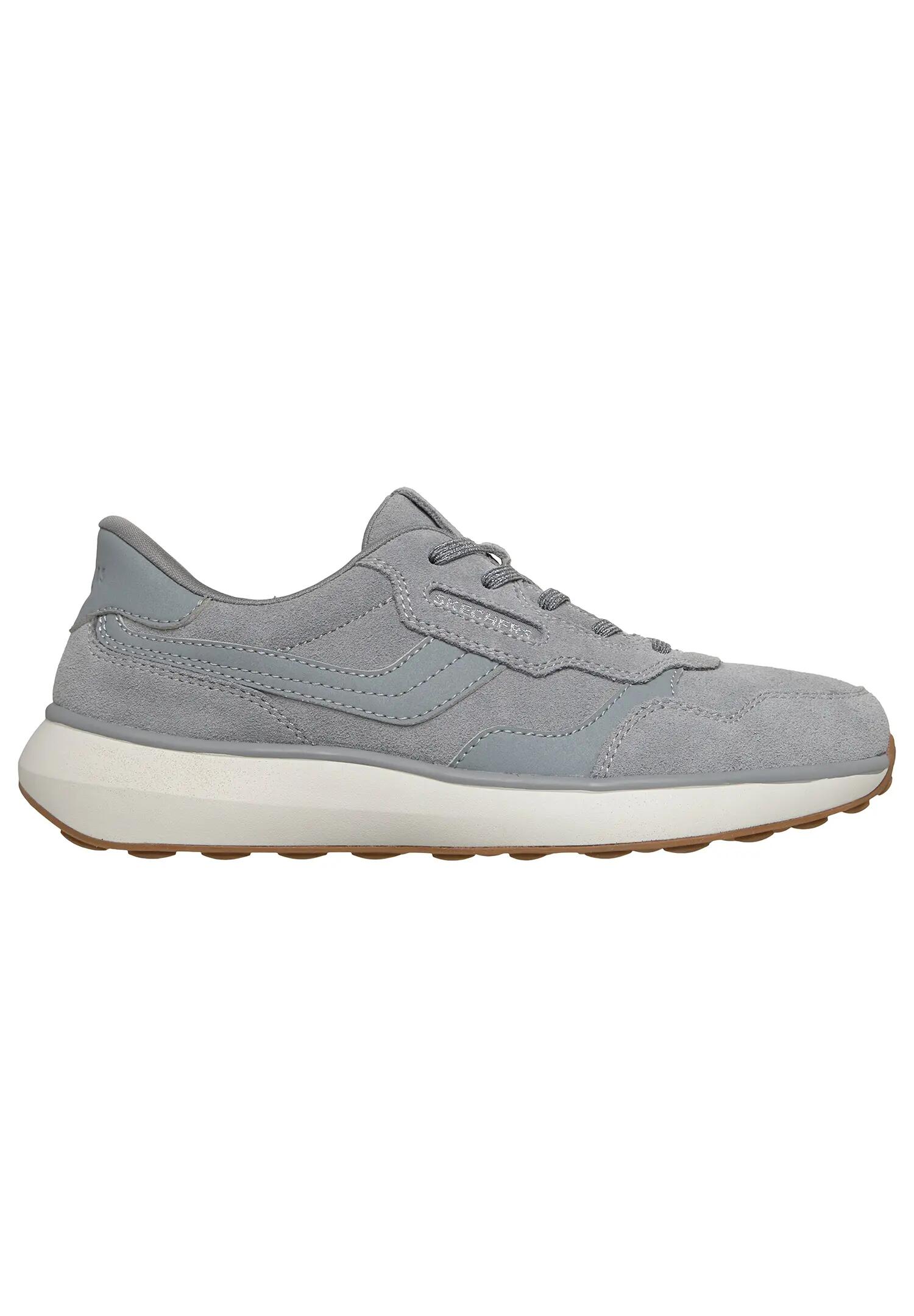 Skechers Damen Montecito Simple Affection Slip Ins Sneaker Gray 4/5