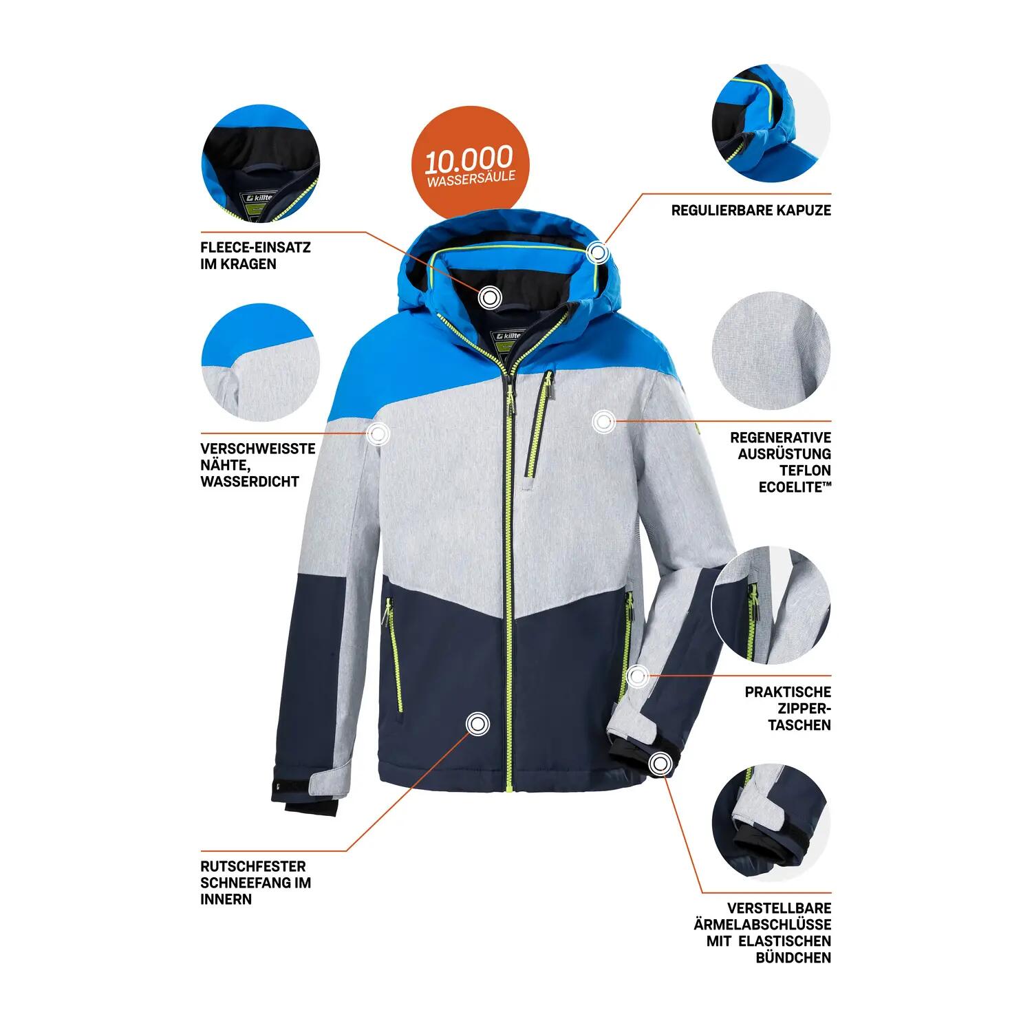 Jungen, Kinder Skijacke KSW 161 10/11