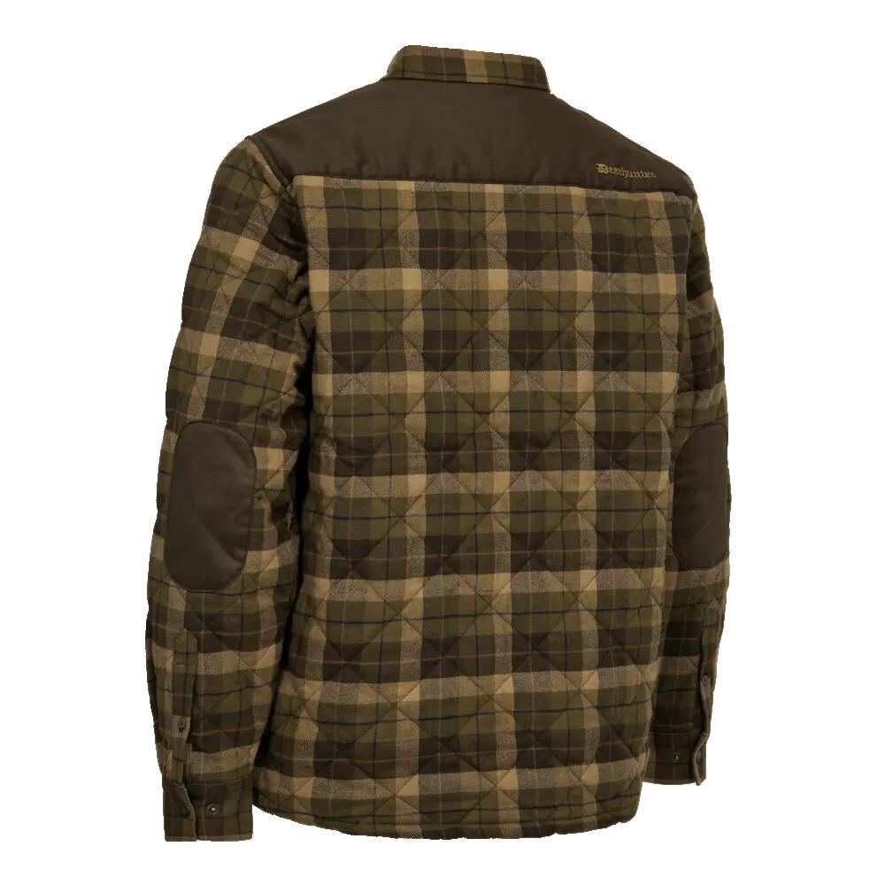 Youth Elbert Hemdjacke - Brown Check, wattiert und warm 2/3
