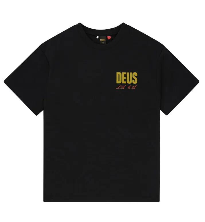 T-Shirt Deus Ex Machina Cutaway Black