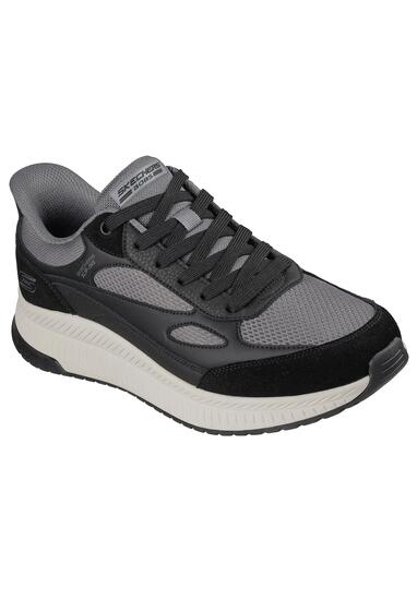 Skechers Herren BOBS Squad 4 Core Look Sneaker Slip Ins Black Grey