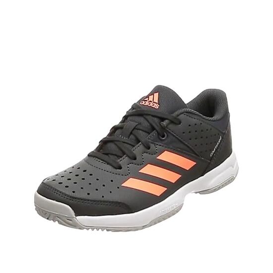 Zapatillas de balonmano Adidas Court Stabil Jr Gris/Rosa