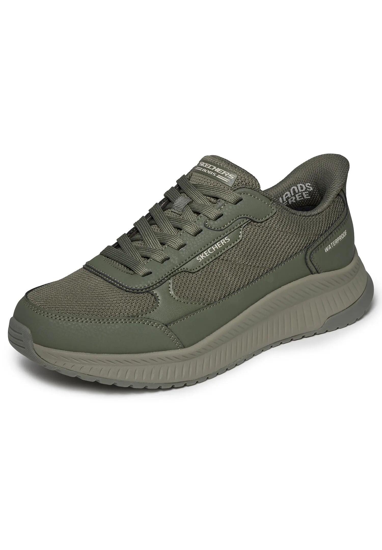 Zapatillas Skechers Bobs Squad 4 Crucial Step, Verde, Hombre 2/5