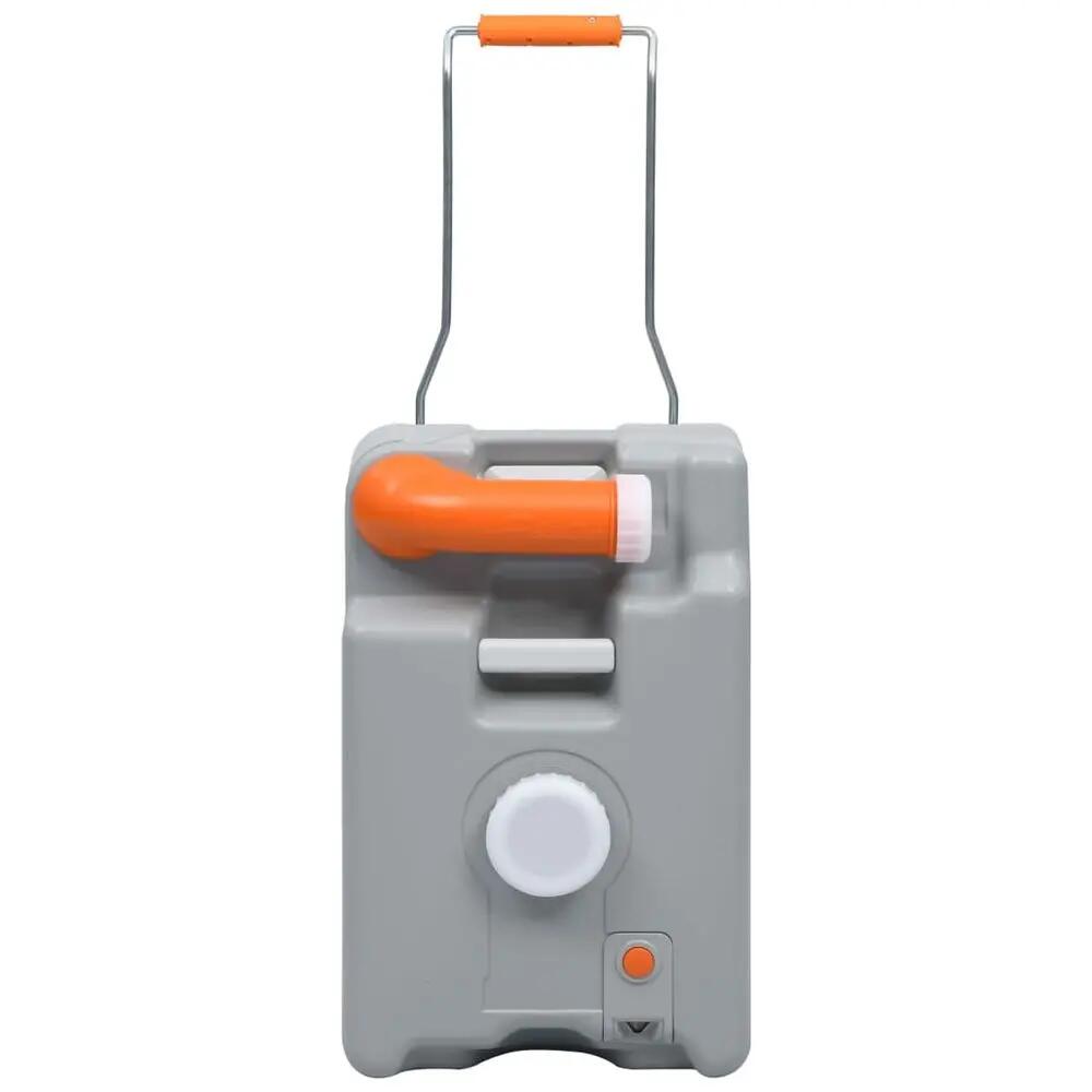 Réservoir d’eau camping 25 L sur roues vidaXL gris 4/5