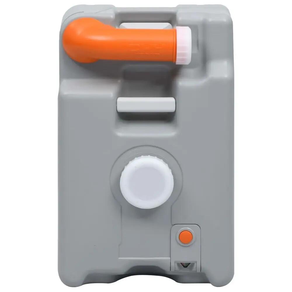 Réservoir d’eau camping 25 L sur roues vidaXL gris 2/5