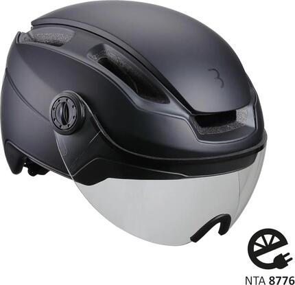Casque vélo électrique Indra BHE-56F intégral avec visière