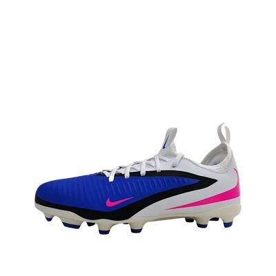 Nike phantom 6 low academy voetbalschoenen blauw/roze