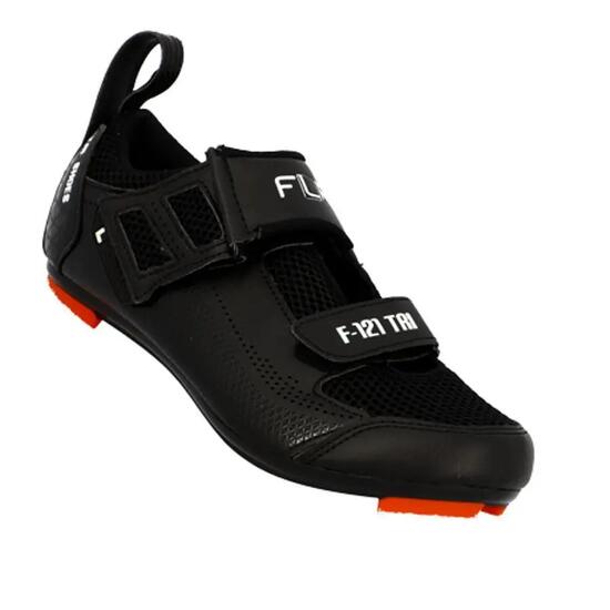 2 zapatillas de carretera/triatlón con velcro FLR F121 45