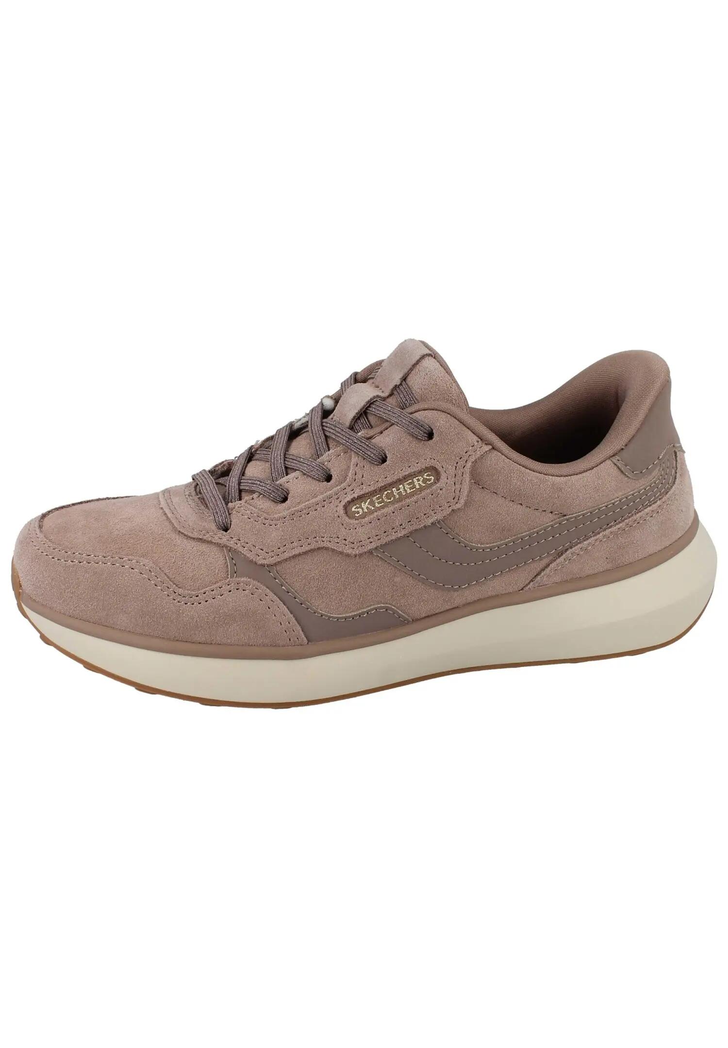 Skechers Damen Montecito Simple Affection Slip Ins Sneaker Mocha 4/5