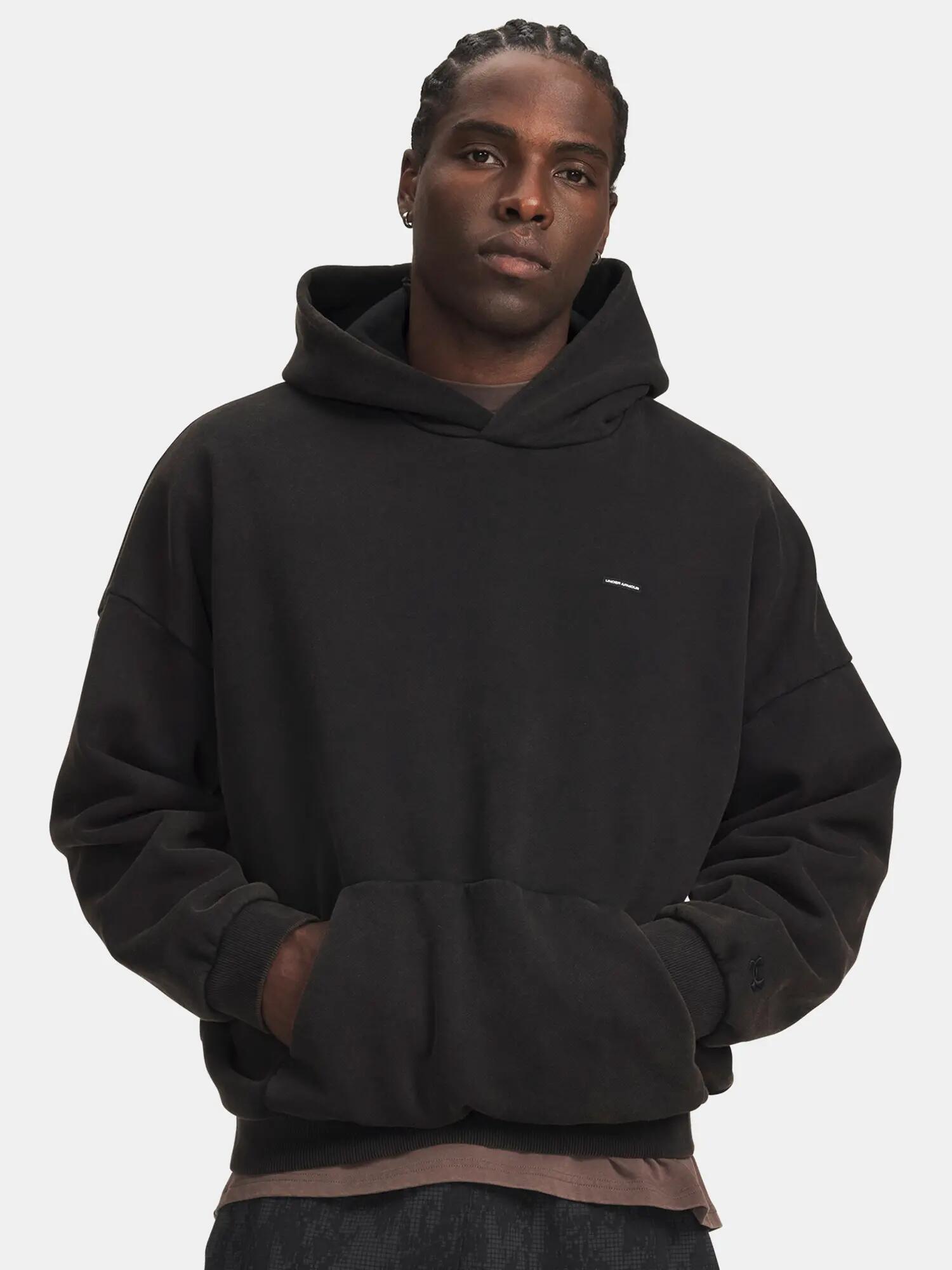Férfi Under Armour UA Icon HW Flc Washed Hoodie pulóver 1/3