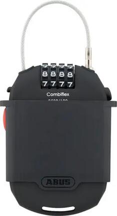 ABUS Combiflex 2503 Kabelschloss 120 cm, 4-stelliger Zahlencode