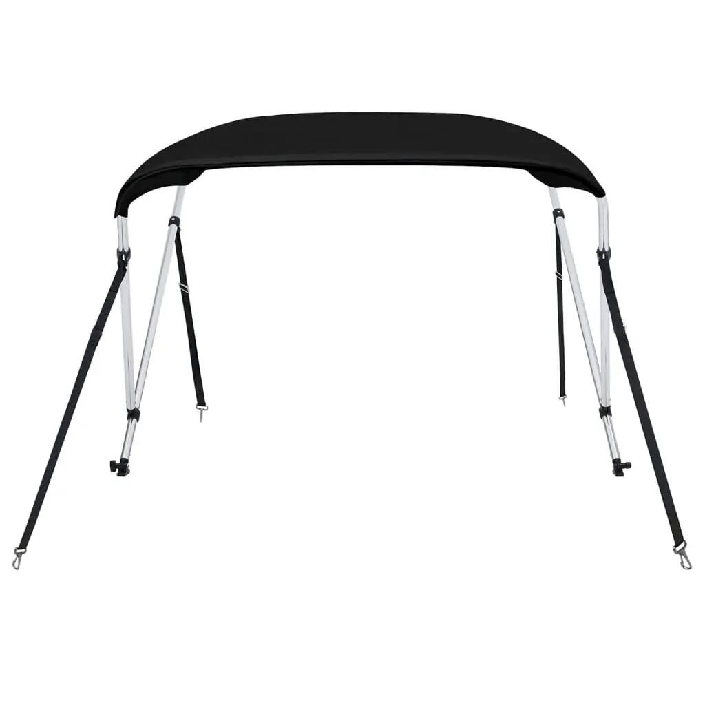 VidaXL biminitop 2 bogen 180x150x110 cm zwart 3/3