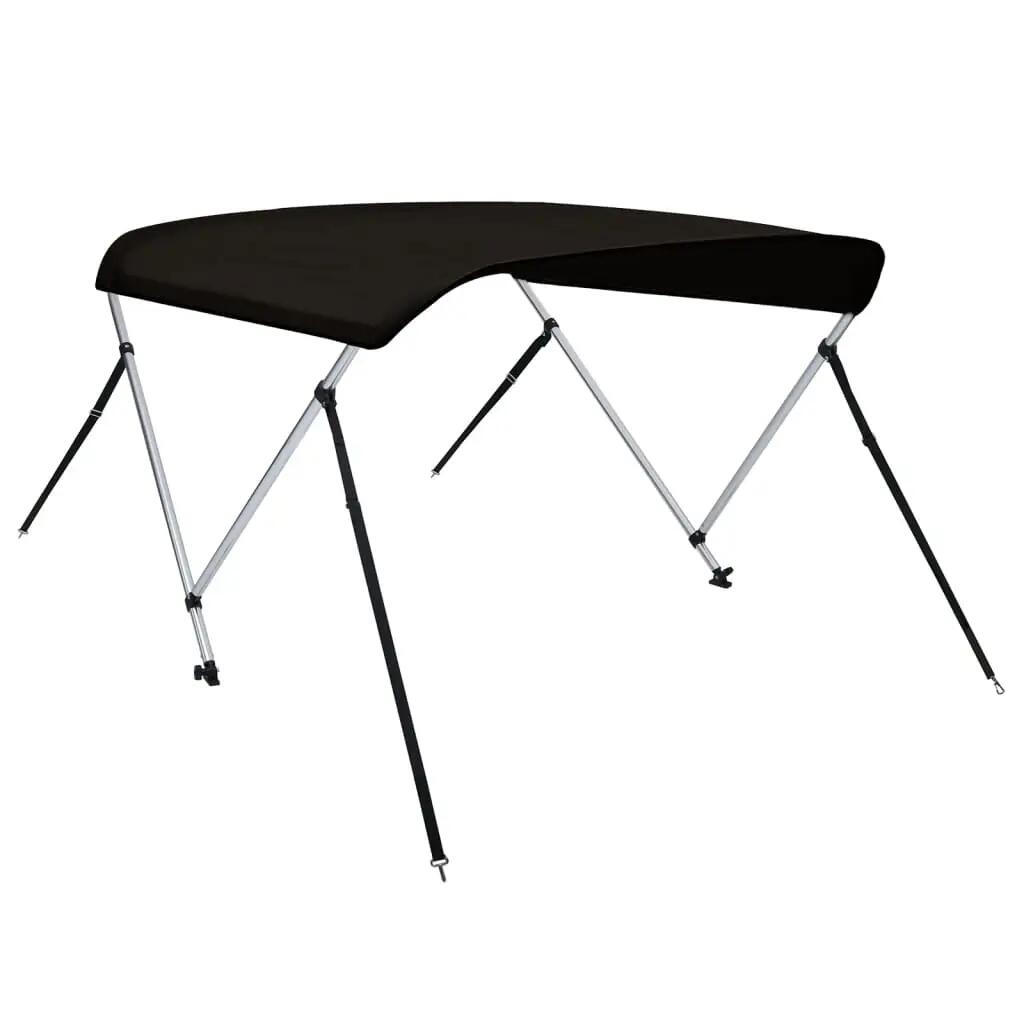 VidaXL biminitop 2 bogen 180x150x110 cm zwart 2/3