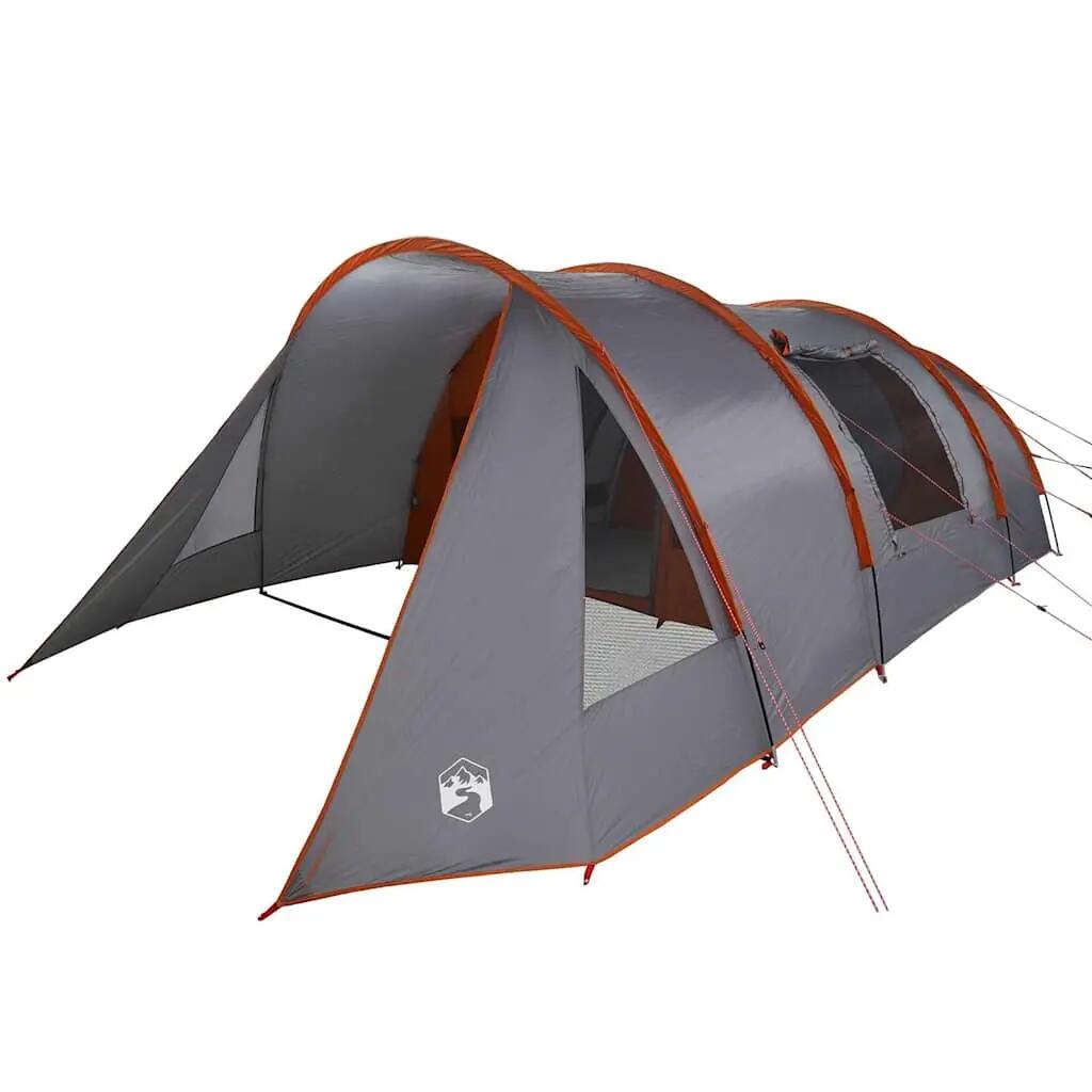 Tente tunnel 5 places VidaXL polyester 185T PU étanche 2/4