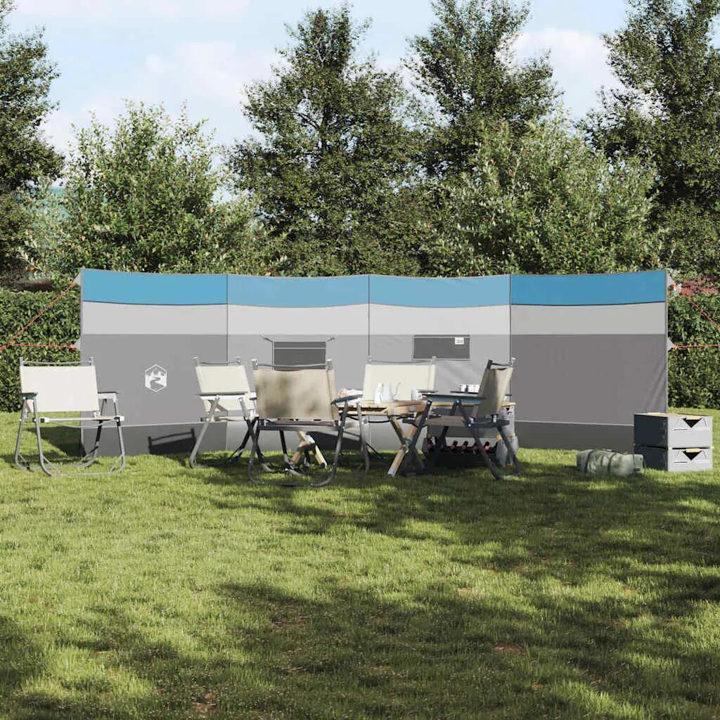 Pare-vent de camping imperméable vidaXL avec poteaux fibre de verre 3/3